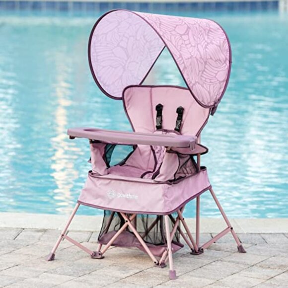 Baby Delight Go with Me Venture Deluxe Portable Chair Canyon Rose - Picture 1 of 5